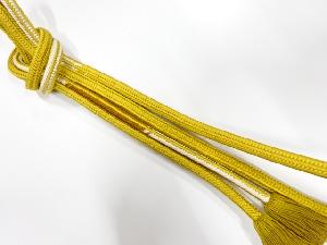 正絹　撚り房　手組帯締め